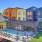 a row of multi-story buildings