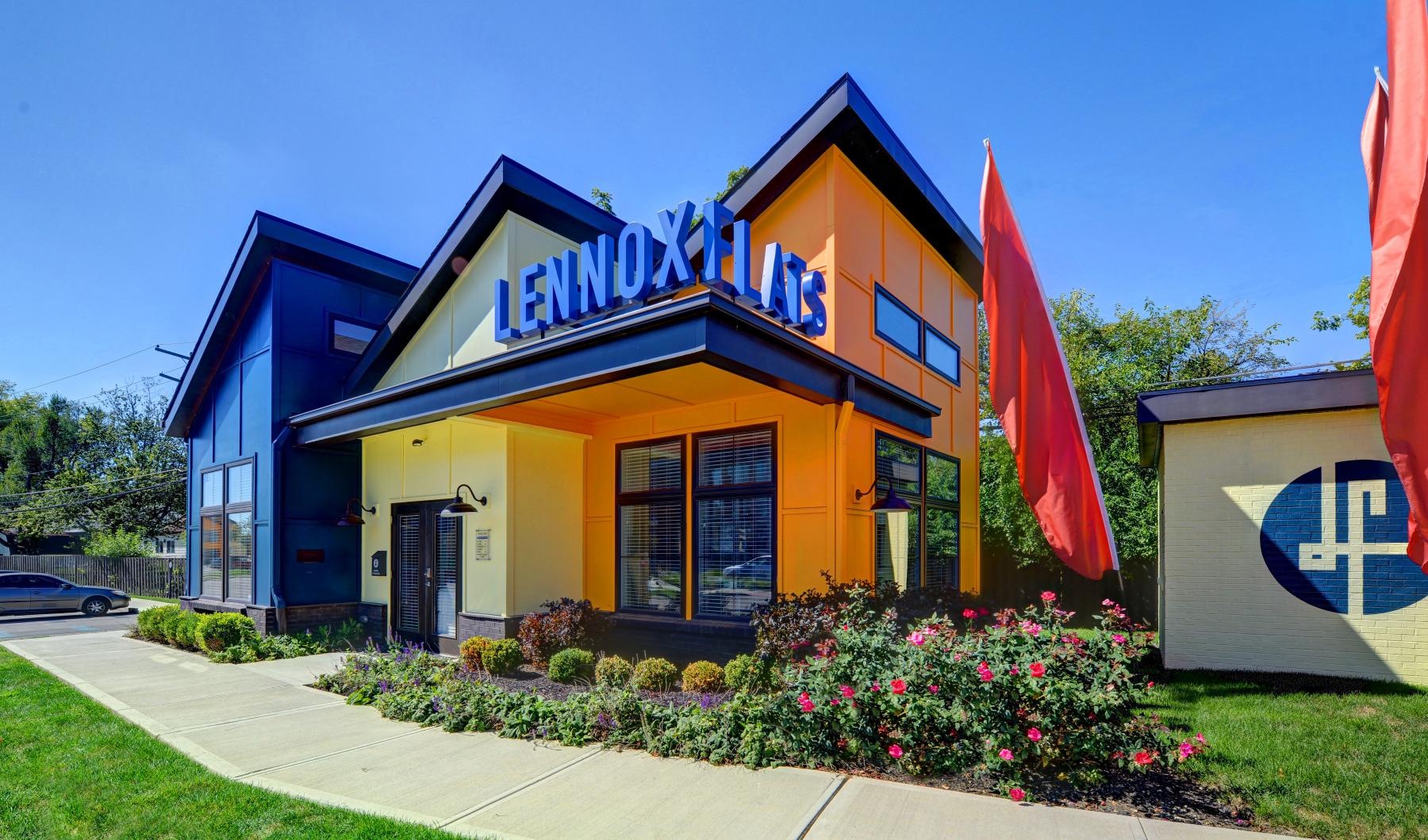 Settle into comfort at Lennox Flats Lennox Flats leasing office